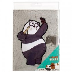 Pamiętnik pluszowy zamykany / Panda / We Bare Bears - Między Nami Misiami